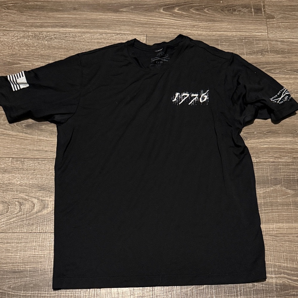 Grunt Style Black 1776 Graphic Tee